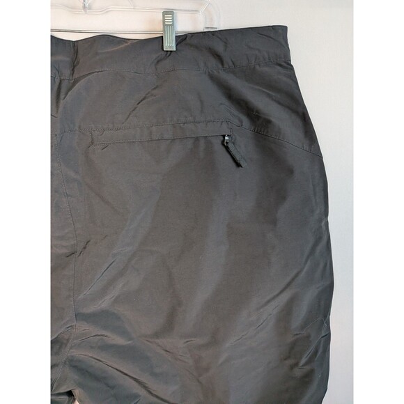 Lands End Snow Ski Pants Womens Plus Size 3X Black Nylon 24W 26W Snowboard - Picture 9 of 16